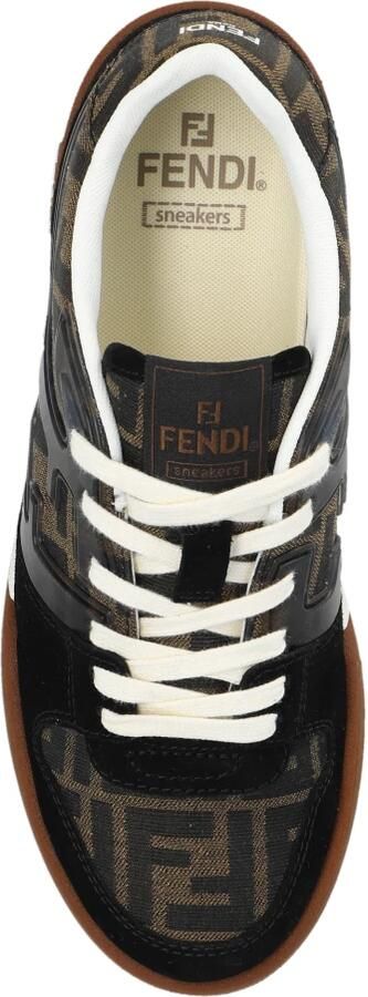 Fendi Veterschoenen Ronde Neus Sneakers Multicolor Dames - Foto 4
