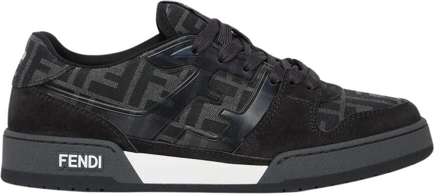 Fendi Platte Instappers met Veters Black Heren - Foto 3