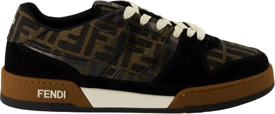 Fendi Monogram Low-Top Logo Print Sneakers - Foto 12