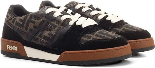 Fendi Monogram Low-Top Logo Print Sneakers - Foto 15