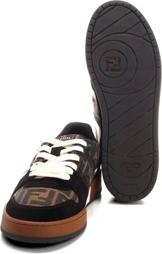 Fendi Monogram Low-Top Logo Print Sneakers - Foto 10