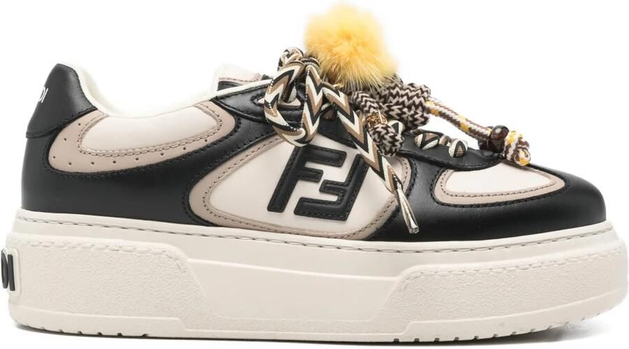 Fendi Match Platform Sneakers