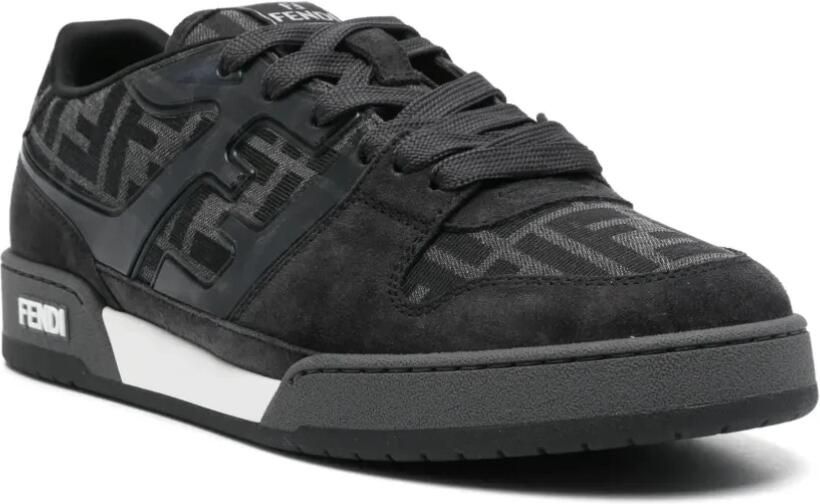 Fendi Match Sneakers in antraciet FF Design