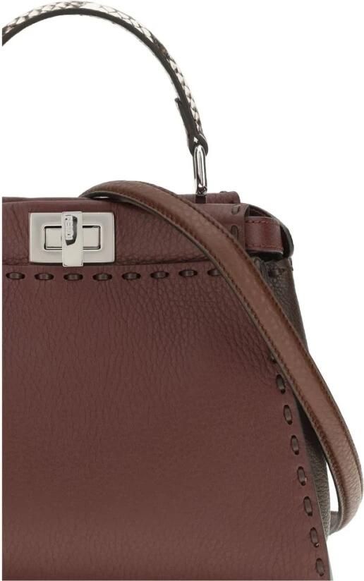 Fendi Peekaboo Mini Handtas - Foto 2