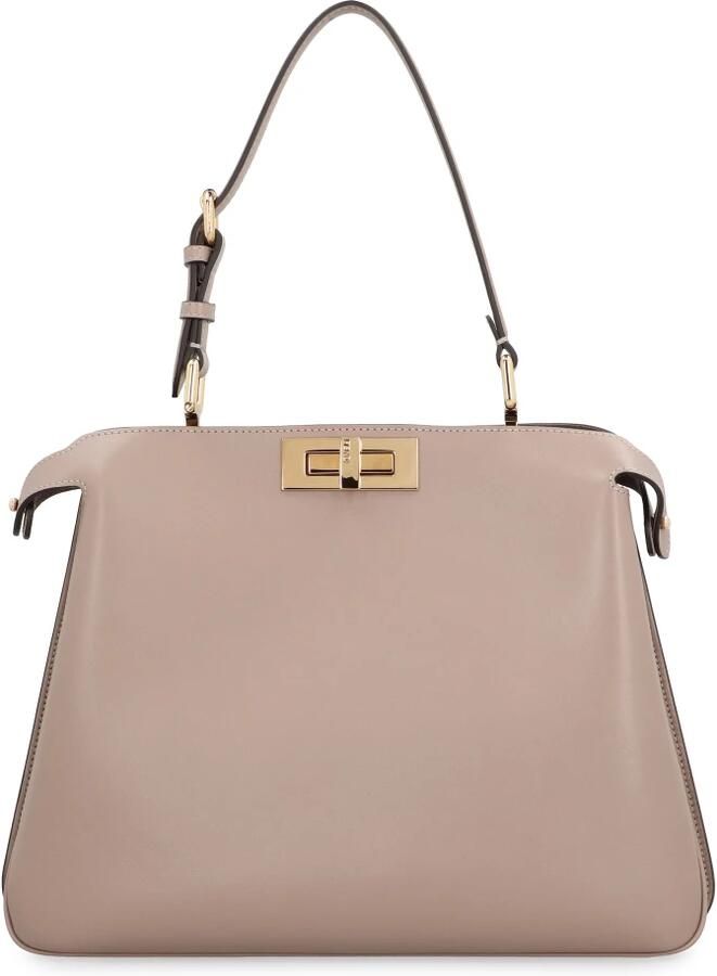 Fendi Peekaboo Soft Medium Leren Handtas