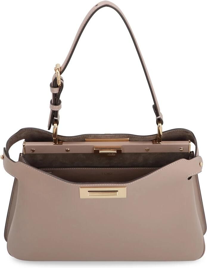 Fendi Peekaboo Soft Medium Leren Handtas