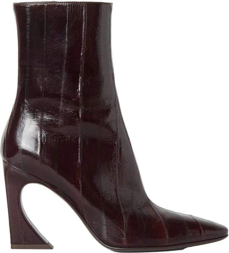 Fendi Puntige Enkellaarsjes met Hak