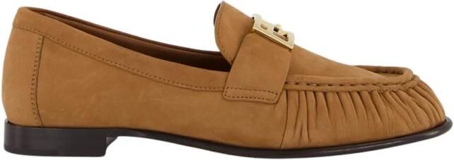 Fendi Sellier Baguette Kalfsleren Loafers