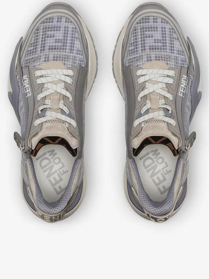 Fendi Technical Fabric Sneakers - Foto 2