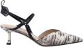 Fendi Very Colibrì Slingback Pump - Grijs