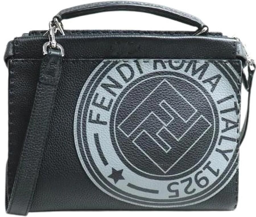 Fendi Vintage Pre-owned Peekaboo Fit Calfskin 2way Schoudertas