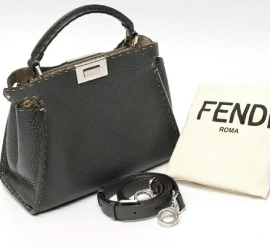 Fendi Vintage Pre-owned Peekaboo Handtas - Foto 2
