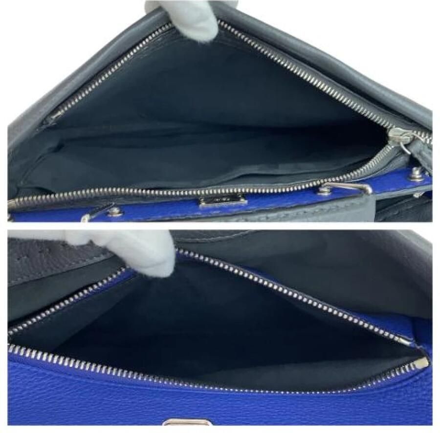 Fendi Vintage Pre-owned Peekaboo Selleria Leren Aktetas - Foto 2