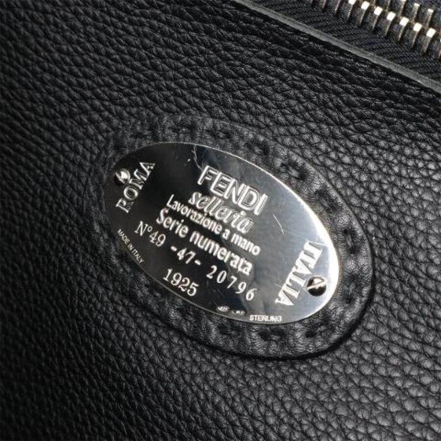 Fendi Vintage Pre-owned Selleria Peekaboo Lederen 2-way Aktetas