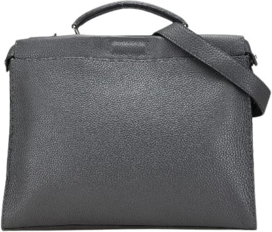 Fendi Vintage Pre-owned Selleria Peekaboo Leren 2way Tas