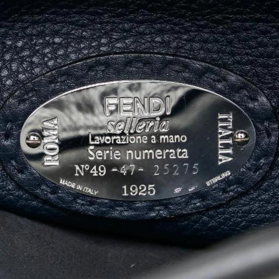 Fendi Vintage Pre-owned Selleria Peekaboo Leren 2way Tas