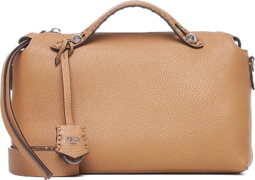 Fendi Zwart Tabak Slingback Colibri Schoenen