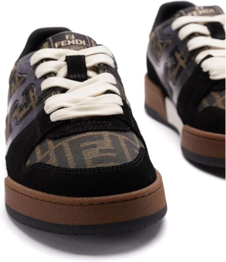 Fendi Monogram Low-Top Logo Print Sneakers - Foto 7