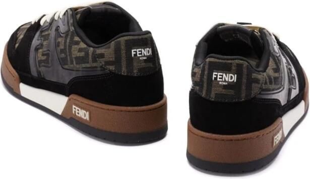 Fendi Monogram Low-Top Logo Print Sneakers - Foto 13