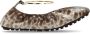 Fendi Filo ballerina's in slangenprint Brown Dames - Thumbnail 1