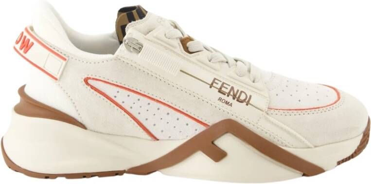 Fendi Flow Lace-Up Sneakers Multicolor Dames