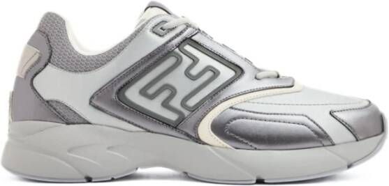 Fendi Grijze Sneakerșii Faster Trainer