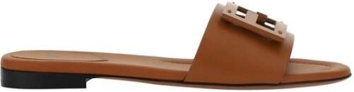 Fendi Iconische FF Sandalen Open Teen Slip-On