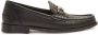 Fendi Leren Instaploafers met Metalen Detail Black Heren - Thumbnail 3