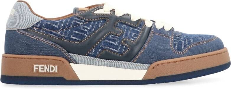 Fendi Lage Sneakers met FF Motief