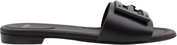 Fendi Iconische FF Sandalen Open Teen Slip-On
