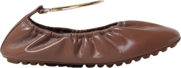 Fendi Leren Ballerina`s