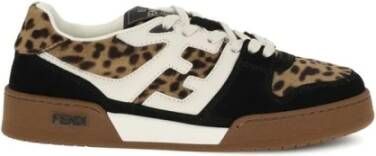 Fendi Match Sneakers met veters