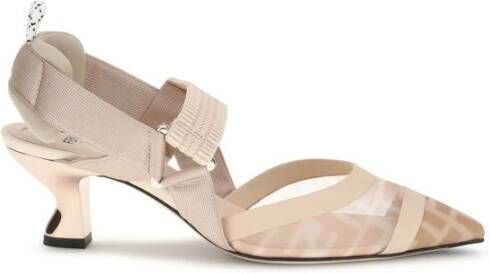 Fendi Mesh Colibrì Pumps