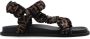 Fendi Anatomische Velcro Sandalen met Metalen Haken - Thumbnail 1