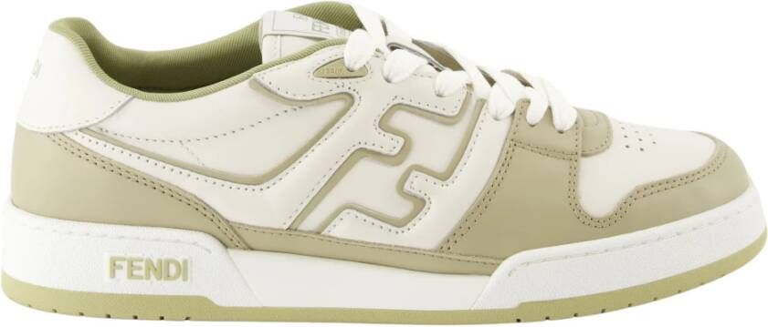 Fendi Olijfgroene Match Sneakers Lente-Zomer 2025
