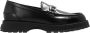 Fendi Zwarte platte schoenen met OLock detail Black Heren - Thumbnail 9