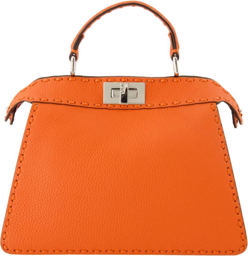 Fendi Peekaboo ISeeU Kleine Leren Tas