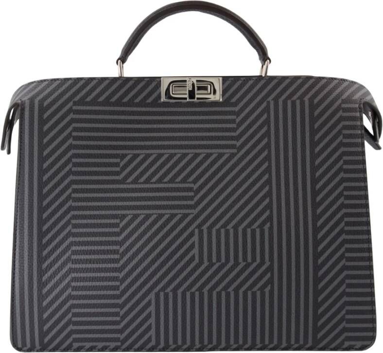 Fendi Peekaboo ISeeU Leren Tas