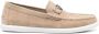 Fendi Suède Loafers met Logo Versiering Beige Heren - Thumbnail 5