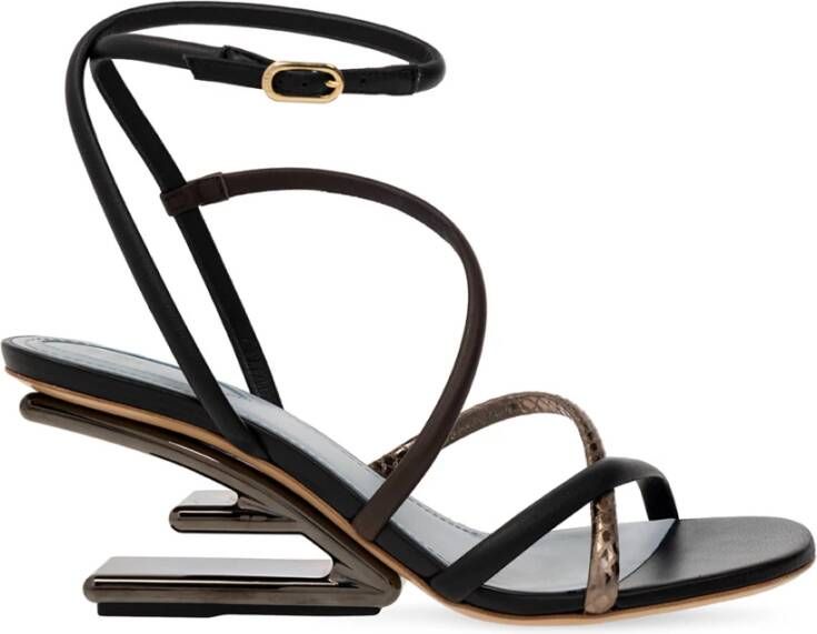 Fendi Sandalen met hoge hakken Bruin Dames