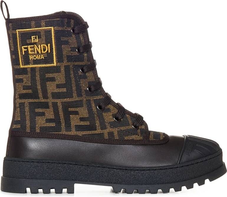 Fendi Shoes Brown Dames