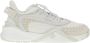 Fendi Sneakers met logo en gestructureerde zool - Thumbnail 1