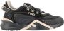 Fendi Sneakers met logo en gestructureerde zool - Thumbnail 1