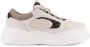 Fendi Stijlvolle Sneakers met Logo Patch - Thumbnail 1
