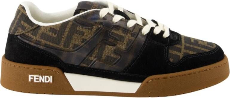 Fendi Veterschoenen Ronde Neus Sneakers Multicolor Dames