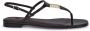 Fendi Vierkante FFold Sandalen met T-Bar Band - Thumbnail 1