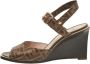 Fendi Vintage Pre-owned Coated canvas sandals Brown Dames - Thumbnail 1