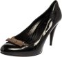 Fendi Vintage Pre-owned Fabric heels Black Dames - Thumbnail 1