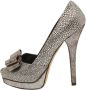 Fendi Vintage Pre-owned Fabric heels Gray Dames - Thumbnail 1