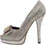 Fendi Vintage Pre-owned Fabric heels Gray Dames - Thumbnail 1